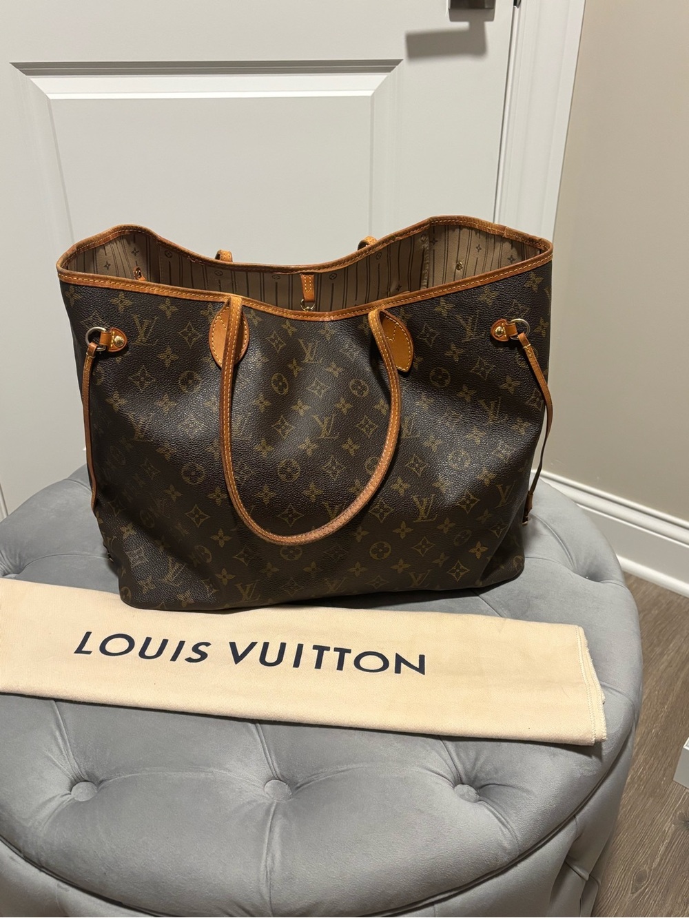 Louis Vuitton Monogram Canvas Neverfull GM Tote